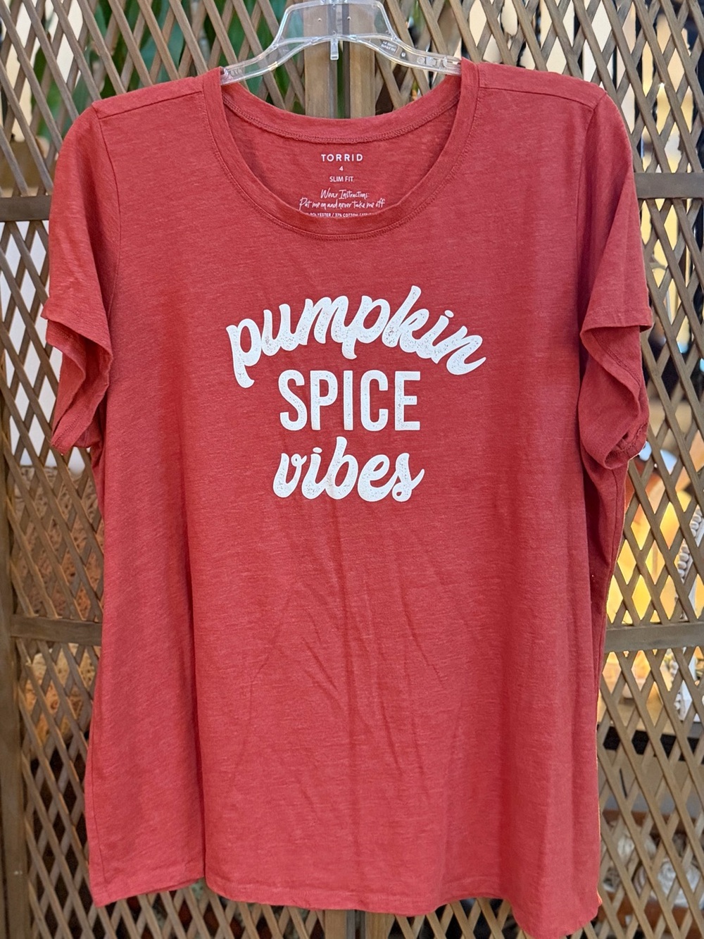 🎃Torrid Pumpkin Spice Vibes Short Sleeve Tee🍁